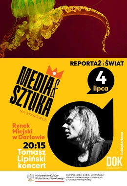 Wręczenie nagrody: Fala Festiwalu Media i Sztuka. Wiatr wieje nareszcie – koncert Tomasza Lipińskiego
